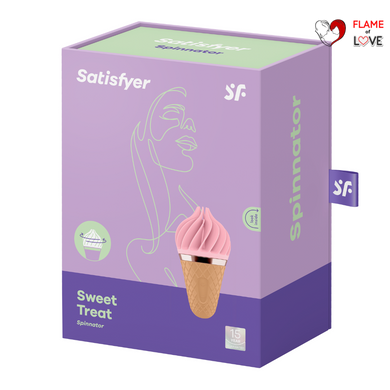 Мороженка спінатор Sweet Treat колір: рожевий Satisfyer (Німеччина)