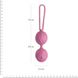 Вагінальні кульки Adrien Lastic Geisha Lastic Balls BIG Pink (L), діаметр 4 см, вага 90 гр - 2