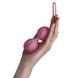 Вагінальні кульки Adrien Lastic Geisha Lastic Balls BIG Pink (L), діаметр 4 см, вага 90 гр - 6