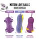 Вагінальні кульки з перлинним масажем FeelzToys Motion Love Balls Foxy з пультом ДК, 7 режимів - 3