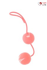 Вагінальні кульки Marbelized DUO BALLS, PINK, Рожевий