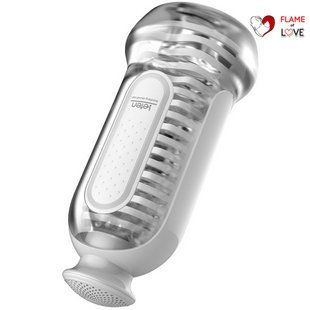 Мастурбатор Leten SPA Masturbator з голосовим супроводом, регульована інтенсивність стимуляції