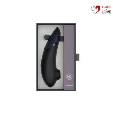 Вакуумний кліторальний стимулятор Womanizer Next Black, чорний