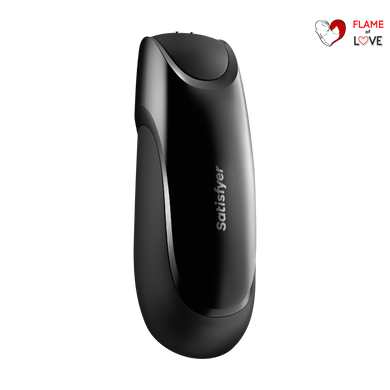 Смарт мастурбатор Men Vibration+колір: чорнийSatisfyer (Німеччина)