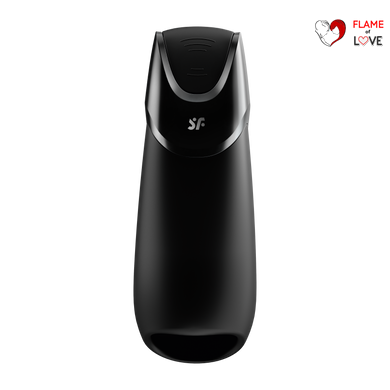 Смарт мастурбатор Men Vibration+колір: чорнийSatisfyer (Німеччина)