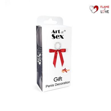 Прикраса на пеніс із перлинами "Подарунок" Art of Sex - Gift