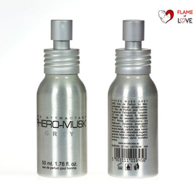 Парфумована вода з феромонами чоловічі Aurora PHERO-MUSK GREY, 50 ml