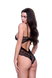 Мереживне боді SEXY STRAPPY LACE TEDDY BLACK, S/M - 2