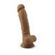 Фалоімітатор SilexD Johnny Caramel (MODEL 1 size 7in), двошаровий, силікон + Silexpan, діаметр 3,8см - 1