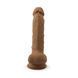 Фалоімітатор SilexD Johnny Caramel (MODEL 1 size 7in), двошаровий, силікон + Silexpan, діаметр 3,8см - 3