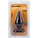 Анальна пробка Doc Johnson Smooth Classic Large - Black, макс. діаметр 5,7 см - 2
