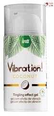 Рідкий вібратор Intt Vibration Coconut Vegan (15 мл) (без пакування!!!)