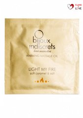 Пробник Bijoux Indiscrets Sachette Light My Fire – Caramel&Sea salt (2 мл)