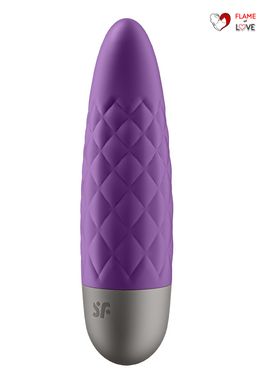 Віброкуля з глибокою вібрацією Satisfyer Ultra Power Bullet 5 Violet