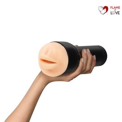 Мастурбатор-ротик Kiiroo Feel Mouth, сумісний з PowerBlow