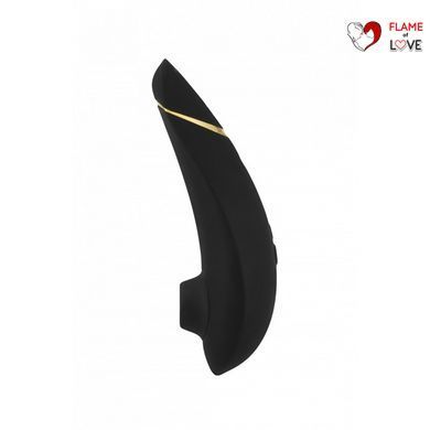 Вакуумний стимулятор клітора колір: чорний Womanizer Premium