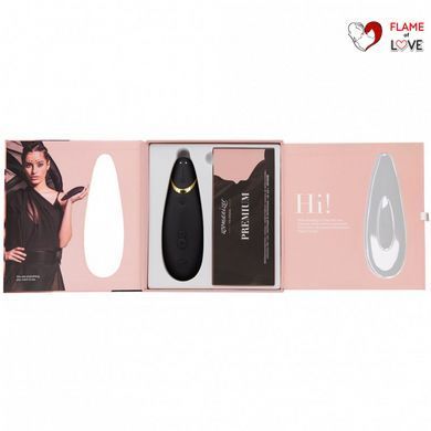 Вакуумний стимулятор клітора колір: чорний Womanizer Premium