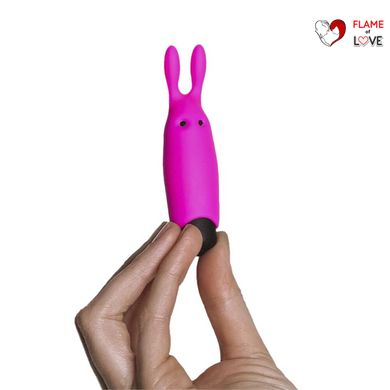 Віброкуля Adrien Lastic Pocket Vibe Rabbit Pink зі стимулювальними вушками