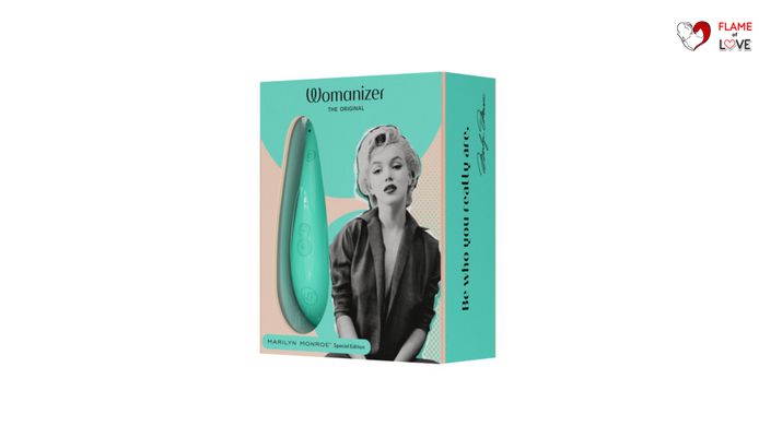 Вакуумний стимулятор клітора Womanizer Marilyn Monroe Mint
