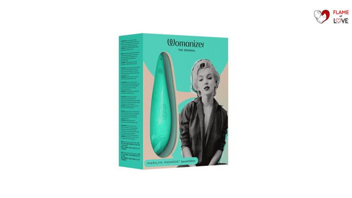 Вакуумний стимулятор клітора Womanizer Marilyn Monroe Mint