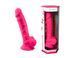 Фалоімітатор SilexD Tomas Pink (MODEL 1 size 9in), двошаровий, силікон + Silexpan, діаметр 4,9см - 10