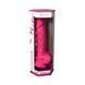 Фалоімітатор SilexD Tomas Pink (MODEL 1 size 9in), двошаровий, силікон + Silexpan, діаметр 4,9см - 9