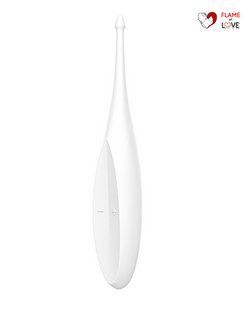 Вібратор для клітора Satisfyer Twirling Fun White