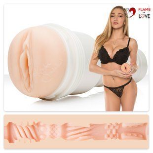 Мастурбатор Fleshlight Girls: Kendra Sunderland - Angel, зі зліпка вагіни, дуже ніжний