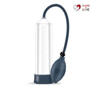 Вакуумна помпа для пеніса Boners Penis Pump No. 1, насос-груша, робоча довжина 20 см