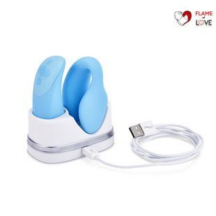 Вібратор для пар We-Vibe Chorus колір: блакитний We-Vibe