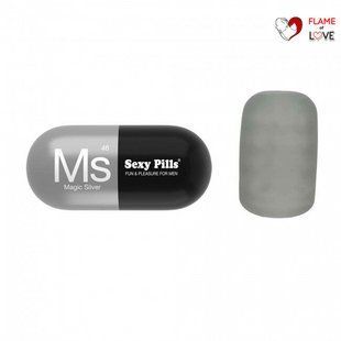 Мастурбатор пігулка Love To Love SEXY PILLS MAGIC SILVER, One Size