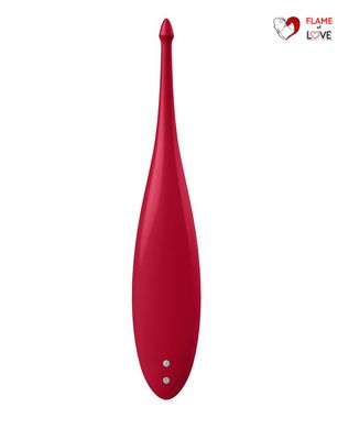 Вібратор для клітора Satisfyer Twirling Fun Poppy Red