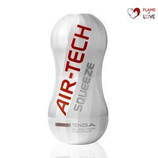 Мастурбатор Tenga Air-Tech Squeeze Gentle, стисливий корпус, щільніший вхід