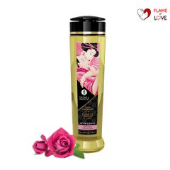 Масажна олія Shunga Aphrodisia – Roses (240 мл) натуральна зволожувальна