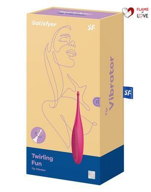 Вібратор для клітора Satisfyer Twirling Fun Magenta