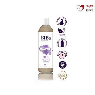 Змазка на водній основі BTB FLAVORED RED FRUITS з ароматом червоних фруктів (250 мл), One Size