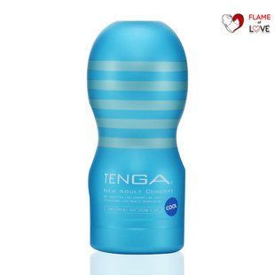 Мастурбатор Tenga Deep Throat Cup Cool Edition з охолоджувальним лубрикантом (глибоке горло)