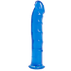 Фалоімітатор Doc Johnson Jelly Jewels Dong & Suction Cup Blue, діаметр 3,6 см, антибактеріальний ПВХ - 1