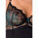 Корсет з пажами Passion Exclusive FLORIS CORSET L/XL, black, трусики - 5