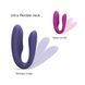 Вібратор для пар із пультом ДК Love To Love MATCH UP - MIDNIGHT INDIGO - 4