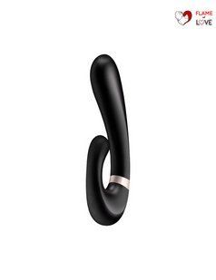 Смарт вібратор-кролик із підігрівом Satisfyer Heat Wave Black