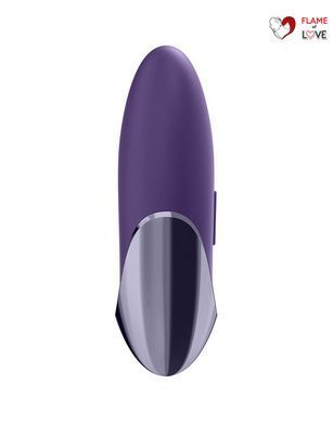 Потужний вібратор Satisfyer Lay-On - Purple Pleasure, водонепроникний, 15 режимів роботи