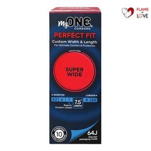 Презервативы латексные My ONE Super Wide 64J большого размера (цена за упаковку, 10 шт.)