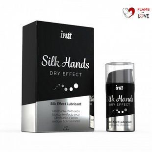 Лубрикант для мастурбації на силіконовій основі Intt Silk Hands, 15 мл