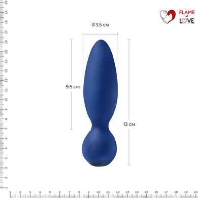 Анальна вібропробка Adrien Lastic Little Rocket макс. діаметр 3,5 см, soft-touch