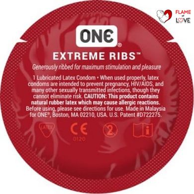 Презерватив One Extreme Ribs