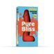 Свічка у вигляді члена Pure Bliss BIG Orange 18 см - 5