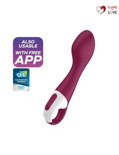 Смарт вібратор точки G Satisfyer Hot Spot з функцією підігріву