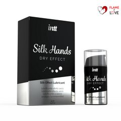 Ультрагуста силіконова змазка Intt Silk Hands (15 мл) з матовим ефектом, шовковистий ефект