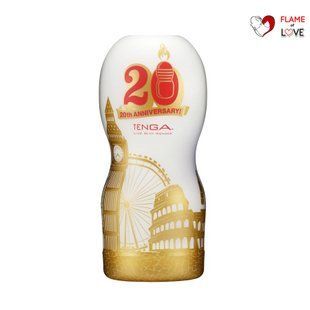 Мастурбатор Tenga Premium TENGA 20th Anniversary Cup, потужний вакуум, лімітована серія